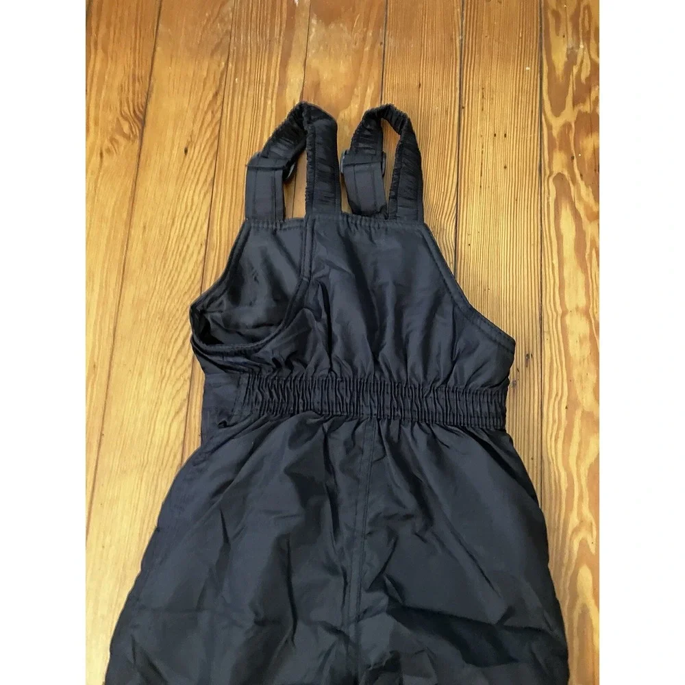 NWOT DKNY Toddler Kids Winter Snow‎ Bib Black Size 24m Ski